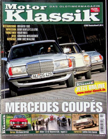 Deckblatt Motor Klassik (02/2007)